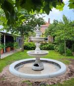 Engelse fontein in verdiepte rand