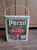 Vintage Persil waspoeder bewaarblik 20 bij 15 bij 10 cm, Ophalen of Verzenden, Gebruikt, Overige
