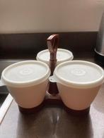Tupperware trio als nieuw, Huis en Inrichting, Keuken | Tupperware, Ophalen of Verzenden, Zo goed als nieuw
