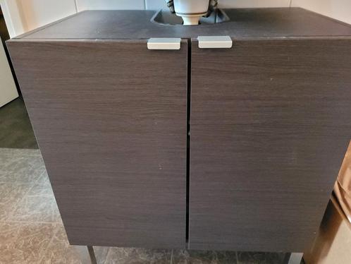 Ikea Badkamerkast voor onder wastafel + hoge kast, Huis en Inrichting, Badkamer | Badkamermeubels, Gebruikt, Minder dan 100 cm