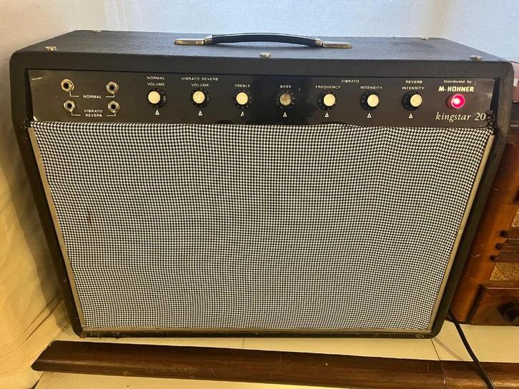 Hohner Kingstar 20 (2x10 - 20 watt - EL84 ala VOX AC15ish), Audio, Tv en Foto, Professionele Audio-, Tv- en Video-apparatuur, Gebruikt