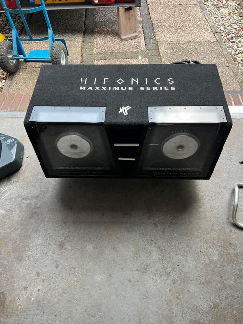 Hifonics 2x1000W RMS, Auto diversen, Autospeakers, Zo goed als nieuw, Ophalen