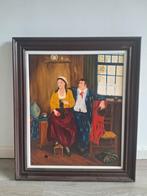 Collectie van 18 schilderijen J. Veenstra, Antiek en Kunst, Ophalen of Verzenden