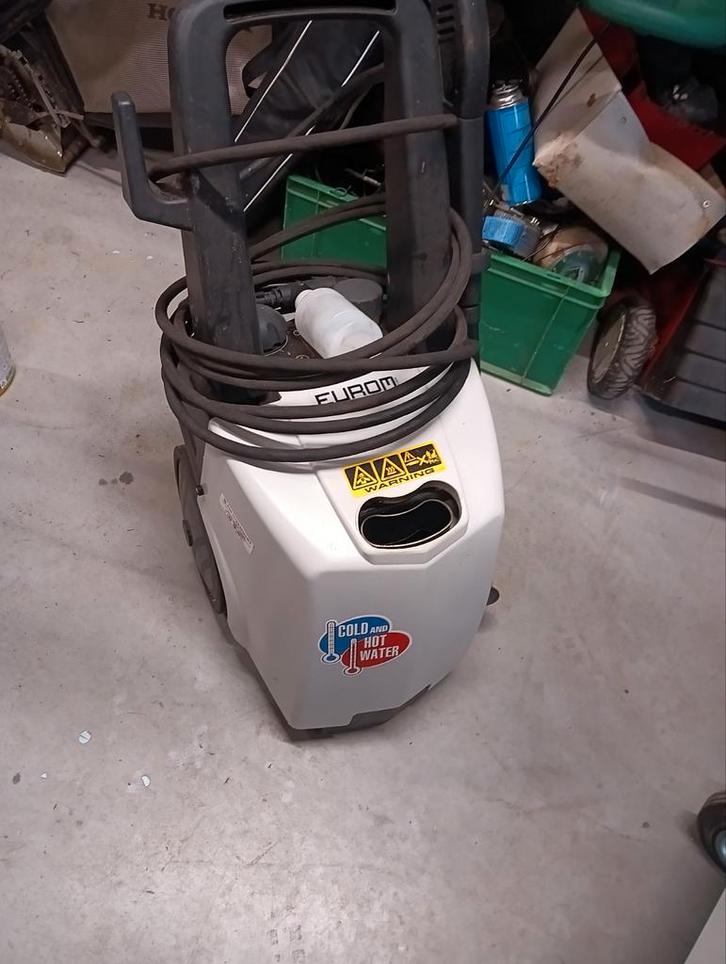 Demomodel Eurom hwc 2300 diesel hogedrukreiniger., Tuin en Terras, Hogedrukreinigers, Nieuw, Benzine, Met autostop en -start, Ophalen