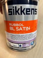 Sikkens rubbol BL ral 7016, antracietgrijze lak 1liter, Ophalen of Verzenden, Nieuw, Materiaal
