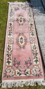 Oosters Wollen tapijt loper vloerkleed Chinees 160cm x 78cm, Huis en Inrichting, Stoffering | Tapijten en Kleden, 50 tot 100 cm