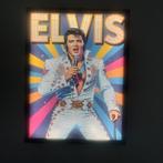 Elvis Presley poster lightbox, Verzenden, Nieuw, Poster, Artwork of Schilderij