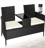 Tuinbankje, Tuin en Terras, Tuinbanken, Ophalen, Gebruikt, Wicker