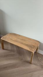 Bansi houten salontafel als nieuw, Ophalen of Verzenden, Zo goed als nieuw, Rechthoekig, Hout