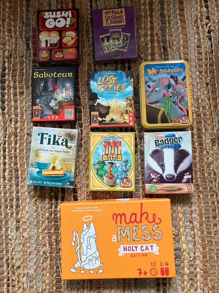 Kaartspellen, Hobby en Vrije tijd, Gezelschapsspellen | Kaartspellen, Zo goed als nieuw, Ophalen of Verzenden
