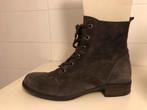 Paul Green hoge damesschoen donkerbruin suède maat 7,5 (41), Bruin, Verzenden, Lage of Enkellaarzen, Zo goed als nieuw