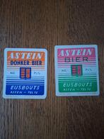 2 x Astein bier etiket, ongebruikt, Verzamelen, Biermerken, Ophalen of Verzenden, Nieuw, Overige typen, Overige merken