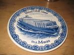 wandbord m.s. maas mitsui o.s.k. lines maiden voyage 1995, Ophalen of Verzenden, Zo goed als nieuw, Overige typen