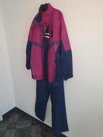 Regenpak Robey mt. L paars-donkerblauw met PVC binnenzijde, Ophalen of Verzenden, Zo goed als nieuw, Regenpak, Heren