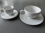 Nespresso Kopjes en Schotels - Set van 2, Ophalen of Verzenden, Zo goed als nieuw, Effen, Kop(pen) en/of Schotel(s)