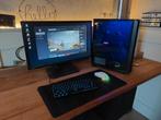 Complete game setup te koop, pc+monitor+accecoires, Computers en Software, Desktop Pc's, 256 GB, Ophalen of Verzenden, Zo goed als nieuw