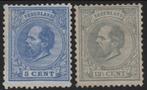 19 en 22 ONGEBRUIKT z g ( Willem III Cat. € 265,- ), Postzegels en Munten, Postzegels | Nederland, Verzenden, T/m 1940, Postfris