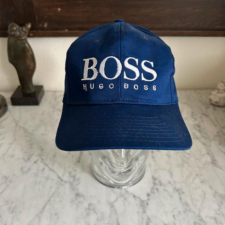 Mooie Hugo Boss verstelbare pet cap blauw unisex SPOTPRIJS!!, Kleding | Heren, Hoeden en Petten, Zo goed als nieuw, Pet, One size fits all