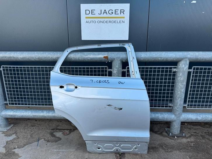VW 2GM T-CROSS T CROSS DEUR PORTIER RECHTS ACHTER 2GM833312G, Auto-onderdelen, Carrosserie en Plaatwerk, Deur, Volkswagen, Achter