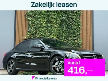 Mercedes-Benz C-klasse 180 Sport Edition AMG|Pano|Camera|Cru beschikbaar voor biedingen