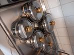 Volledige pannenset, Huis en Inrichting, Keuken | Potten en Pannen, Ophalen, Zo goed als nieuw, Pannenset, Keramische plaat