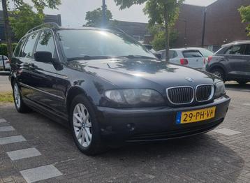 BMW 3-Serie 2.0 I 318 Touring 2004 Blauw beschikbaar voor biedingen