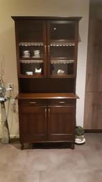 kasten, Huis en Inrichting, Kasten | Buffetkasten, Ophalen, Glas, Gebruikt, Met deur(en)