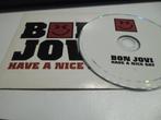 Bon Jovi 2 cd singles zie foto's, Cd's en Dvd's, Cd Singles, 2 t/m 5 singles, Verzenden, Zo goed als nieuw, Rock en Metal