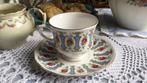 Queen Anne kop en schotel/bone china made in England, Ophalen of Verzenden