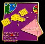 Espace Entrepices Rennes ruimtevaart pin, Ophalen of Verzenden, Nieuw, Transport, Speldje of Pin