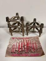 Stoff Nagel BMF Kandelaars - meerdere op voorraad, Gebruikt, Zwart, Ophalen of Verzenden, Metaal