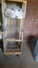 Draadmanden op stevige zwenkwielen, Ophalen, 40 tot 60 cm, Overige typen, 50 tot 75 cm