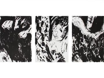 3 zeefdrukken van Christien ten Haaf (Amsterdam 1953 – ) beschikbaar voor biedingen