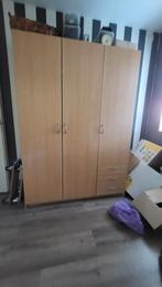 Kledingkast beuken, Huis en Inrichting, Kasten | Kledingkasten, Ophalen, Gebruikt, 100 tot 150 cm, 150 tot 200 cm