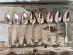 Brocante: Verzilverde oude lepels uit Frankrijk, Ophalen of Verzenden