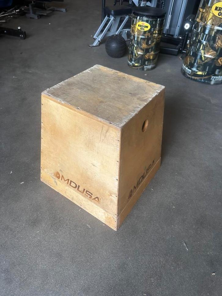 Houten spring box hoogte 51cm ,61cm, Sport en Fitness, Fitnessmaterialen, Gebruikt, Overige typen, Ophalen
