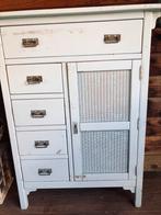 Vintage shabby ladenkast!, Antiek en Kunst, Curiosa en Brocante, Ophalen