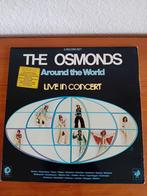 Lp The Osmonds  - Around the world - Live in concert, Cd's en Dvd's, Vinyl | Pop, 1960 tot 1980, Ophalen of Verzenden, Zo goed als nieuw