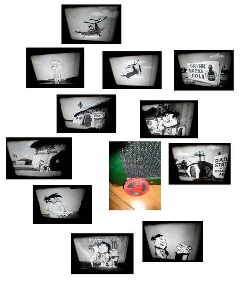 8mm film Flintstones Fred's Flyings Lessons zw/w silent, Audio, Tv en Foto, Filmrollen, 16mm film, Verzenden
