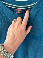 Superdry Blauw T-shirt Lange Mouw Maat L, Ophalen of Verzenden, Gedragen, Maat 52/54 (L), Blauw