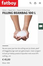 EPS-vulling uit originele, grote Fatboy-zitzak, Huis en Inrichting, Banken | Voetenbanken en Poefen, Ophalen, Rechthoekig