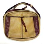 Oude/vintage Cartier tas, mailbag, geel, bordeau rood, Sieraden, Tassen en Uiterlijk, Tassen | Damestassen, Ophalen of Verzenden