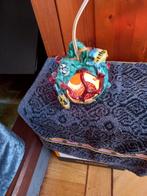 Vintage '70er jaren Vietri Sur La Mer Majolica hanglampje., Overige materialen, Gebruikt, Vintage  jaren '70, Ophalen of Verzenden