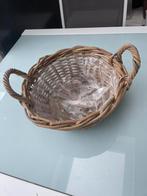 STEVIGE RIETEN MAND/SCHAAL VOOR KERSTSTUK, Verzenden, Zo goed als nieuw