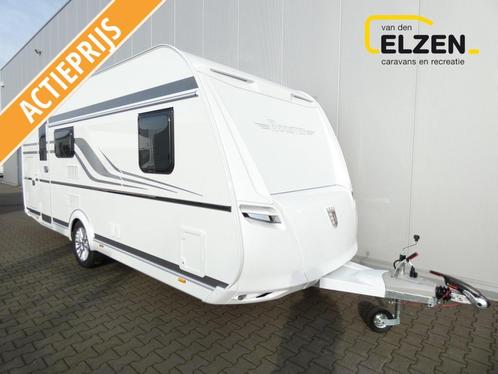 Tabbert Booster 520 DM super deal, Caravans en Kamperen, Caravans, Bedrijf, tot en met 4, 1250 - 1500 kg, Overige, Tabbert, Dwars-stapelbed