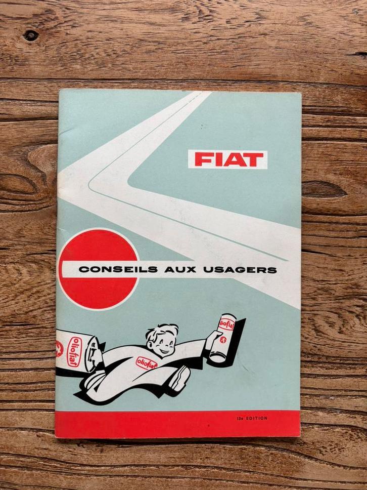 FIAT advies aan gebruikers boekje 1966 500 600 850 1100 1300, Auto diversen, Handleidingen en Instructieboekjes, Ophalen of Verzenden