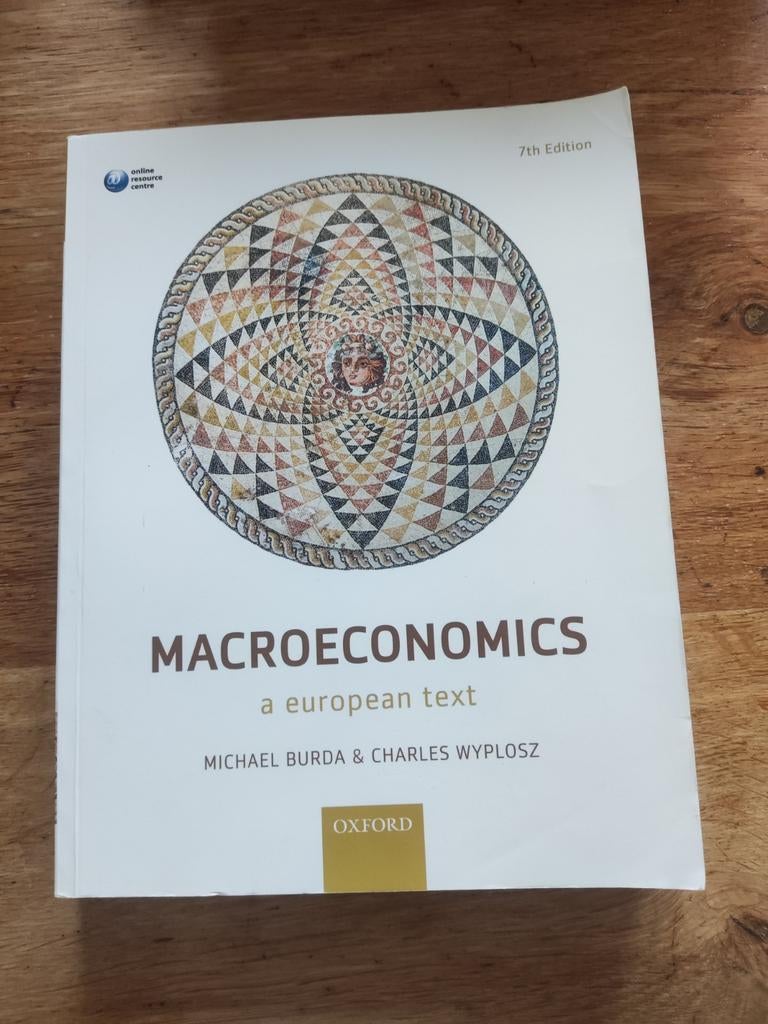 Macroeconomics ( a European Text ), Boeken, Ophalen of Verzenden, Michael Burda, Charles Wyplosz