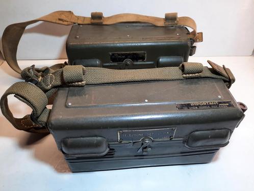 Engelse veldtelefoon set L MK I, Verzamelen, Militaria | Tweede Wereldoorlog, Landmacht, Overige typen, Engeland, Verzenden