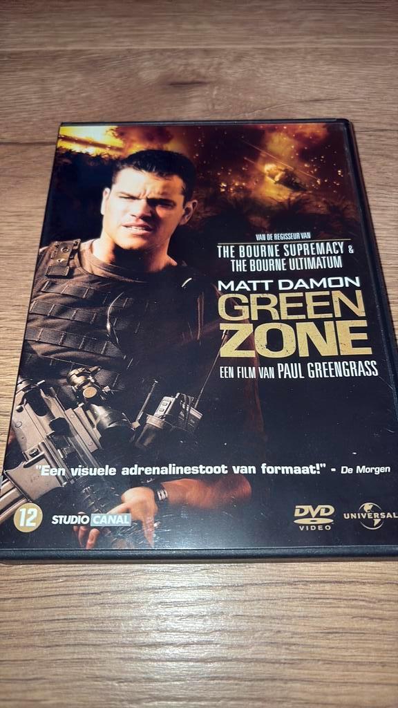 Green Zone met Matt Damon van Paul Greengrass., Cd's en Dvd's, Dvd's | Thrillers en Misdaad, Zo goed als nieuw, Actiethriller