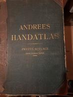 Andrees Handatlas, 2e Auflage 1890, Boeken, Gelezen, Overige atlassen, Verzenden, 1800 tot 2000